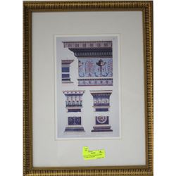 FRAMED PRINT OF PEROGOLISSI'S "CLASSIC INTERIOR"