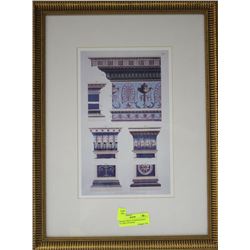 FRAMED PRINT OF PEROGOLISSI'S "CLASSIC INTERIOR"