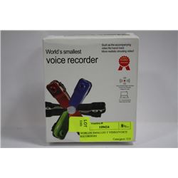 WORLDS SMALLEST VIDEO/VOICE RECORDER