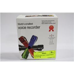 WORLDS SMALLEST VIDEO/VOICE RECORDER