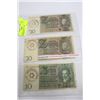 Image 1 : GERMAN 10 AND 20 MARK BANKNOTES X3