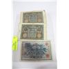 Image 1 : SET OF 9 GERMAN BANKNOTES - ASSORTED AMT & YEARS
