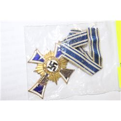 ORIGINAL GERMAN WWII MEDAL  STAMPED WITH