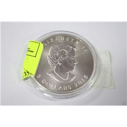 2015 FINE SILVER 5 DOLLAR COIN
