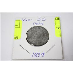 1939 NAZI SS COIN
