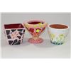 Image 1 : 3 MOSAIC PLANT POTS