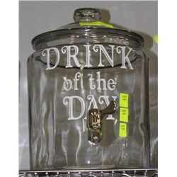 DRINK OF THE DAY - 2 GALLON DRINK DISPENSER