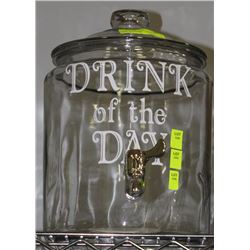DRINK OF THE DAY - 2 GALLON DRINK DISPENSER