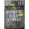 Image 1 : WASH DRY FOLD REPEAT 2 GALLON DRINK DISPENSER