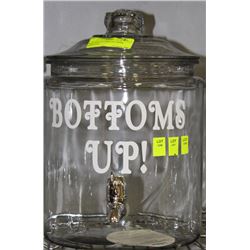 BOTTOM'S UP 2 GALLON DRINK DISPENSER