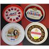 Image 1 : LOT OF 4 BEER TRAYS