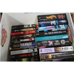 BOX W/ COLLECTION OF 26 STEPHEN KING