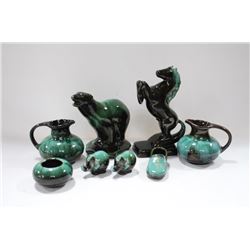 TRAY OF ASSORTED BLUE MOUNTAIN POTTERY