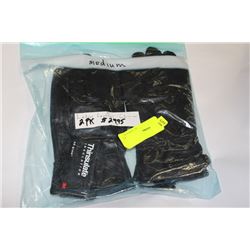 PK OF 2 LADIES LEATHER GLOVES SZ MEDIUM