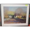 Image 1 : FRAMED PRINT OF TERALAK'S "BACK ROADS"