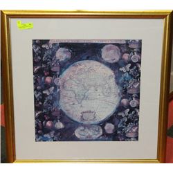 FRAMED PRINT OF SOKAL HOHNE'S "THE DISCOVERY"