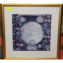 FRAMED PRINT OF SOKAL HOHNE'S "THE DISCOVERY"