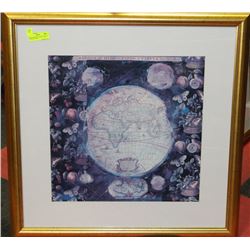 FRAMED PRINT OF SOKAL HOHNE'S "THE DISCOVERY"