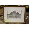 Image 1 : FRAMED PRINT OF DE NEUFFORGE'S "PALACE GATE"