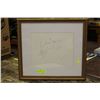 Image 1 : FRAMED PRINT OF MATISSE'S "THE HANKERCHIEF"