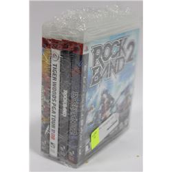 BUNDLE OF 4 PS3 GAMES