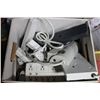 Image 1 : BOX OF POWER BARS, EXT. CORDS & MULTI-PLUGS