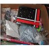 Image 1 : BOX OF MISC. NEW ITEMS - EAR BUDS,
