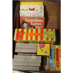 BOX OF CHILDREN'S BOOKS