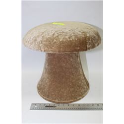 SUPER MARIOS PERSONAL MUSHROOM STOOL UNSIGNED