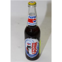 1993 WEST EDMONTON MALL LONGNECK PEPSI BOTTLE
