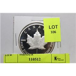 CANADA 1 OZ .999 SILVER ROUND