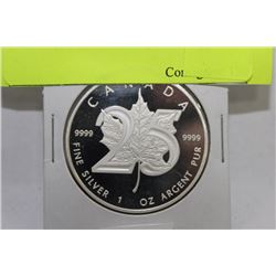 CANADA 1 OZ  .999 SILVER ROUND