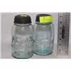 Image 1 : 2 OLD ALTAS BLUE MASON  JARS