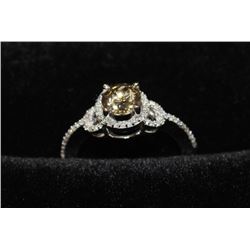 #31 14K WHITE GOLD DIAMOND RING