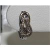 Image 2 : #17 925 STERLING SILVER & DIAMOND EARRINGS