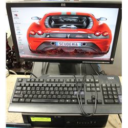 HP COMPAQ DESKTOP W/ iNTEL CORE i3/ WIN 8.1 PRO