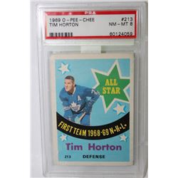 1969 O-PEE-CHEE TIM HORTONS ALL STAR CARD