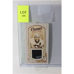 SERGEI GONCHAR GAME WORN JERSEY CARD