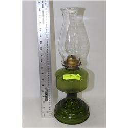 RETRO GREEN OIL LAMP