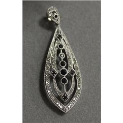 #9 925 SILVER DIAMOND PENDANT