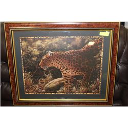 FRAMED CHEETAH PRINT BY CS FOREST