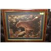 Image 1 : FRAMED CHEETAH PRINT BY CS FOREST