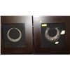 Image 1 : PAIR OF FRAMED CHINESE NECKLACES
