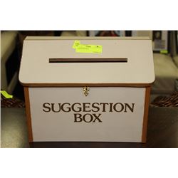 SUGGESTION BOX