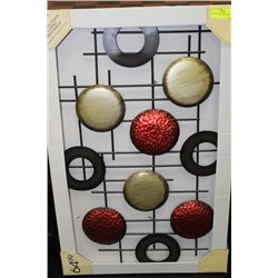 NEW BOUCLAIR METAL WALL ART