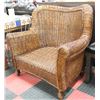 Image 1 : SHOWHOME WICKER ARMCHAIR