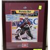 Image 1 : PATRICK ROY FRAMED AUTOGRAPH