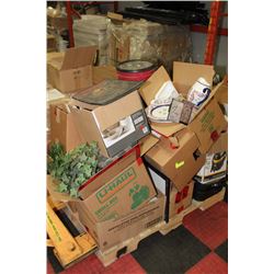 PALLET OF HOUSEHOLD MISC.