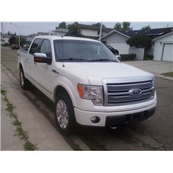2012 FORD F150 PLATINUM, 104000KMS.