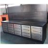 Image 1 : 9'4" -20 DRAWER HEAVY DUTY WORK BENCH WITH